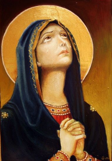 Greek Orthodox Icon of Mary