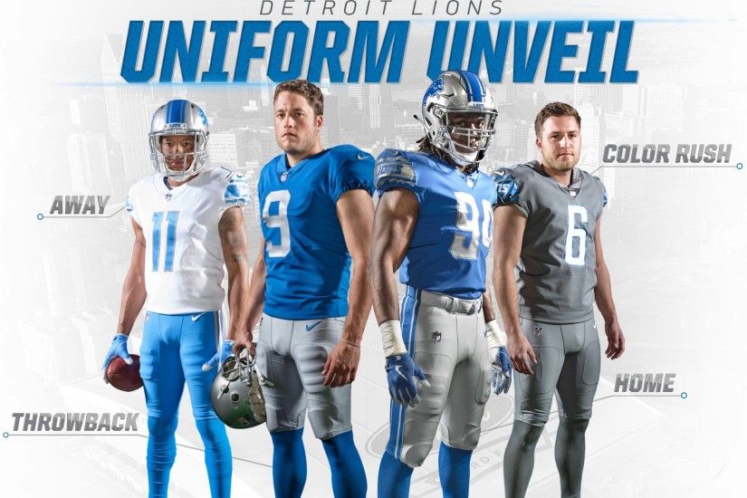 Detroit Lions Unveil New Uniforms | Uni Watch