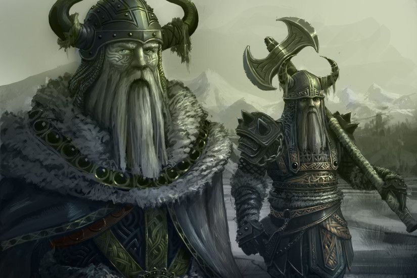 Viking Warriors Fantasy Art Wallpaper | 2800X2060 | 41530