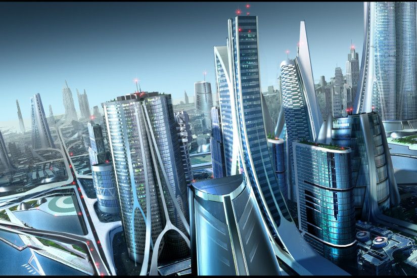 These Futuristic City Wallpapers Will Take Your Breath Away | Future city,  Deviant art and Futuristic city