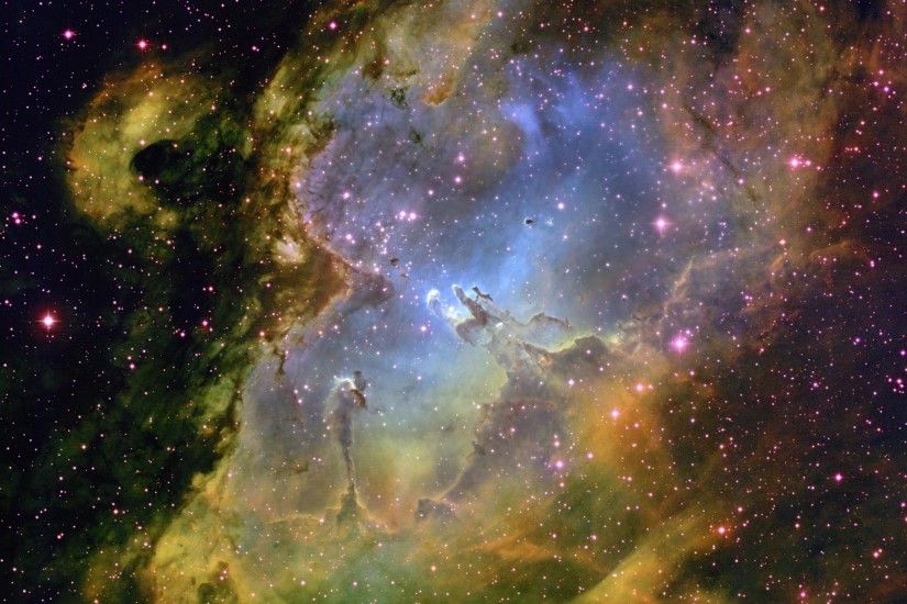 1920x1080 Space Nebula HD Wallpaper via Classy Bro