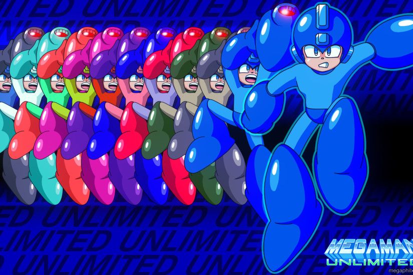 ... x 1200 Wallpaper "1st Anniversary Cast" Download the Megaman Unlimited  " ...