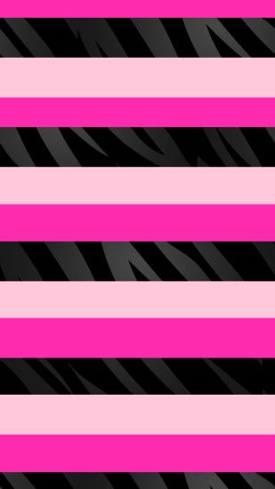 Black Stripes, Pink Black, Hot Pink, Chevron Wallpaper, Phone Backgrounds,  Wallpaper Backgrounds, Iphone Wallpapers, Pink Sparkly, Hello Kitty  Wallpaper