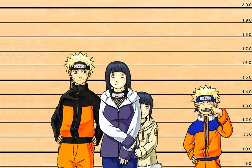Wallpaper Naruto, Hinata, Growth, Adults, Children