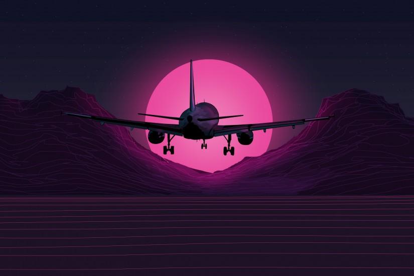 cool synthwave wallpaper 2984x1806 for mac