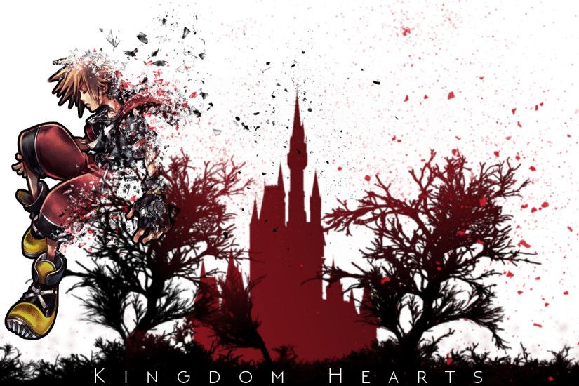 ... Kingdom Hearts Wallpaper - Sora in shards by StramboZ