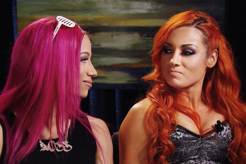 Tempers run high between Sasha Banks and Becky Lynch: March 2, 2016 -  YouTube