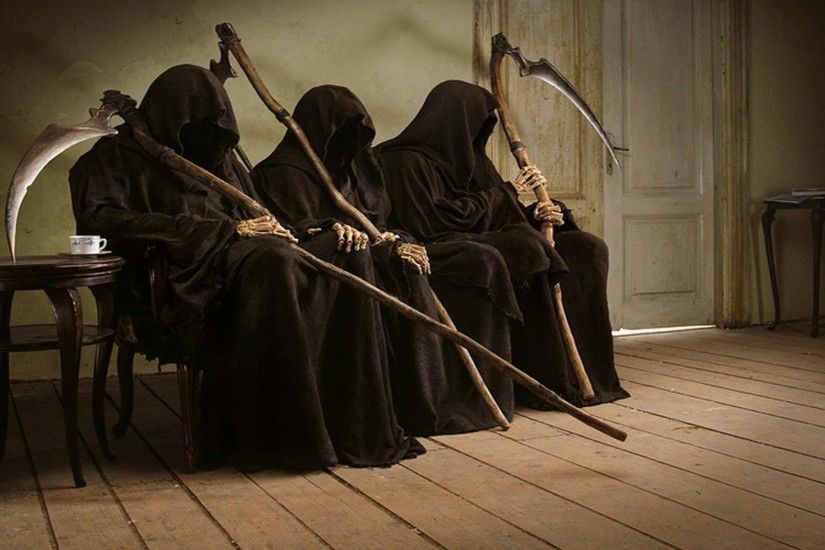 Resting Death Grim Reapers Wallpapers HD / Desktop and Mobile Backgrounds