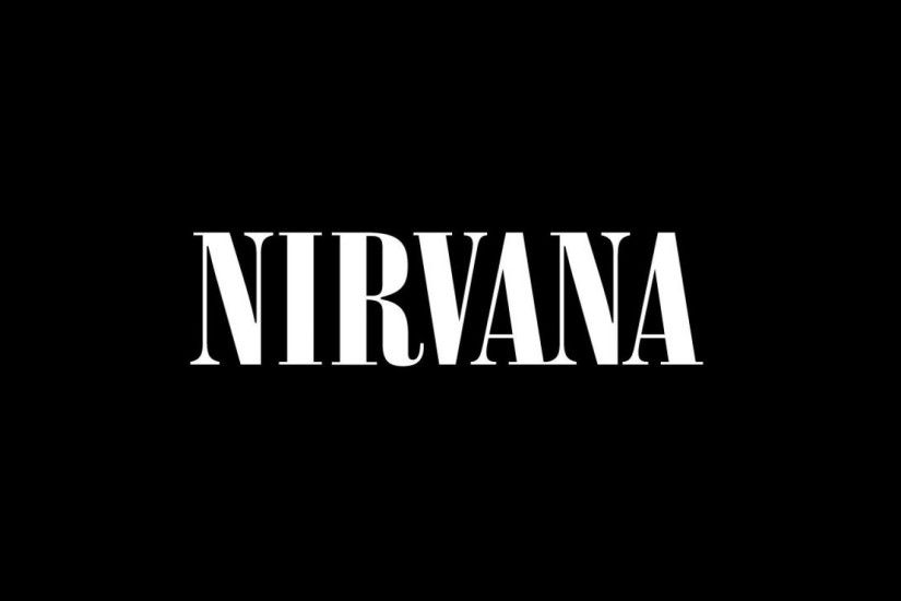 Preview wallpaper nirvana, sign, font, background, letters 3840x2160