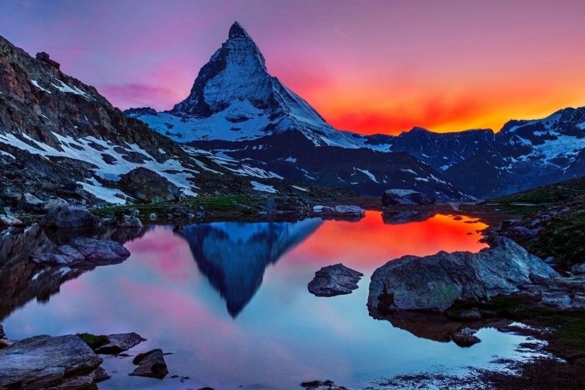 ... Matterhorn Switzerland â¤ 4K HD Desktop Wallpaper for 4K Ultra HD .
