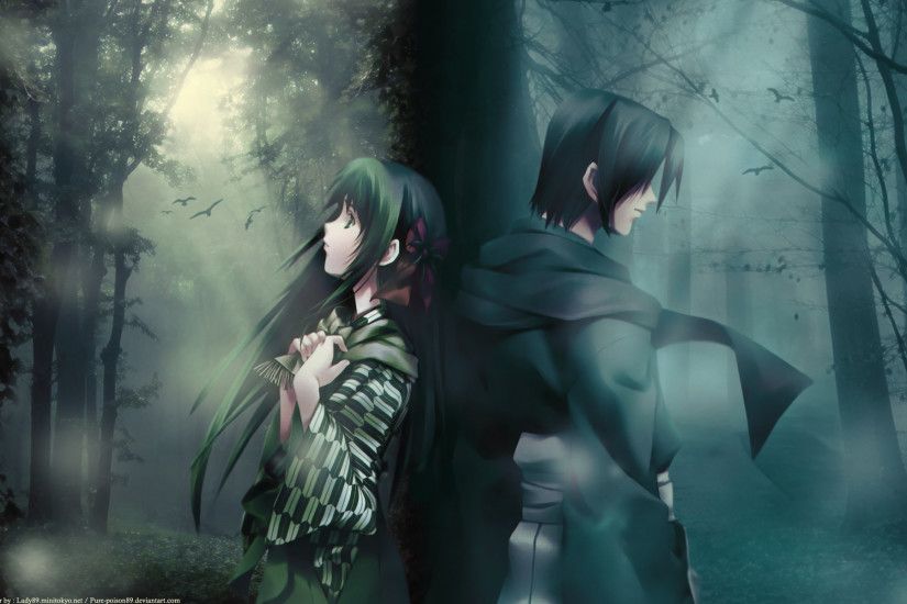 Anime - Cartagra ~Affliction of the Soul~ Forest Dark Anime Wallpaper