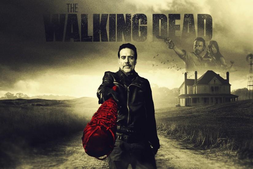 ... The Walking Dead Negan Wallpaper by SaxTop