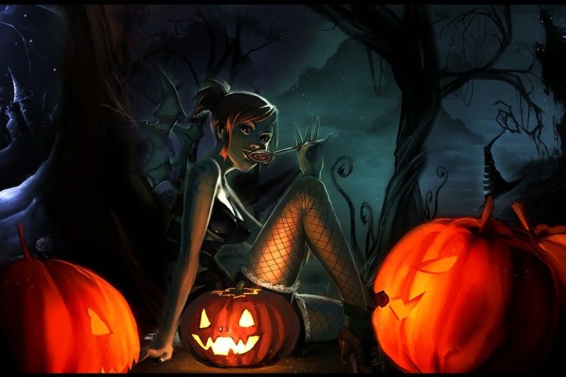 anime Girls, Halloween, One Piece, Nami Wallpapers HD / Desktop and Mobile  Backgrounds