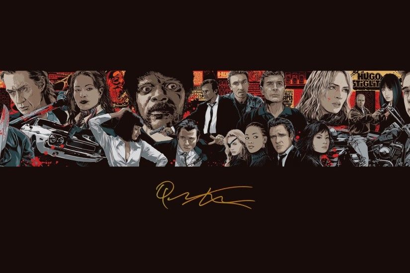 Quentin Tarantino Movies Wallpaper