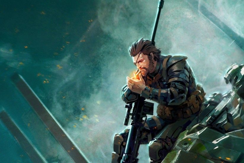 Metal Gear Solid V The Phantom Pain Hideo Kojima HD Background .