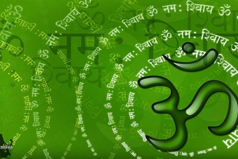 Om Hindu God Mantra HD Wallpaper Www