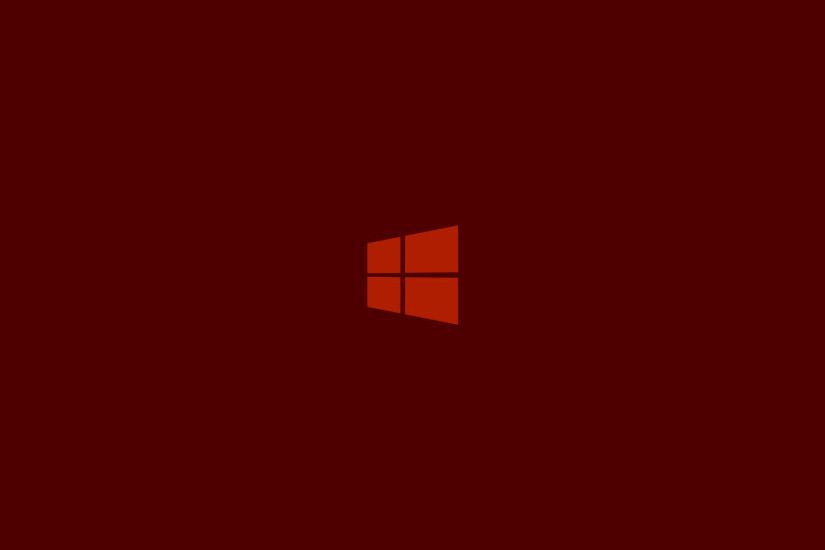 Windows 8 Red Wallpaper