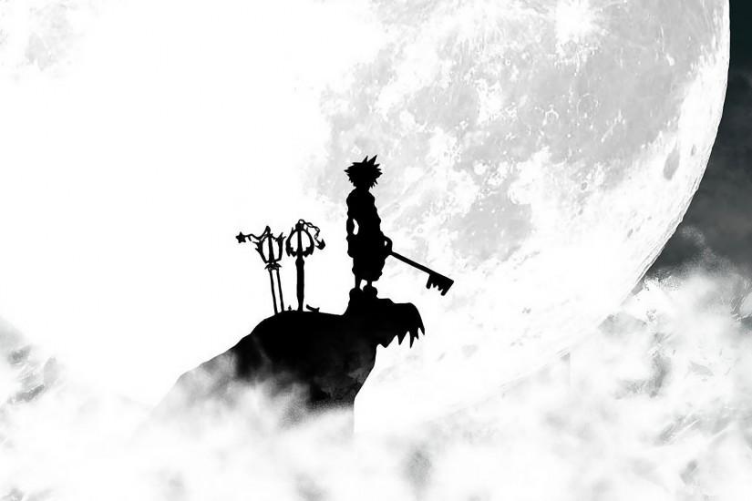 Kingdom Hearts 3 warrior on the cliff wallpaper
