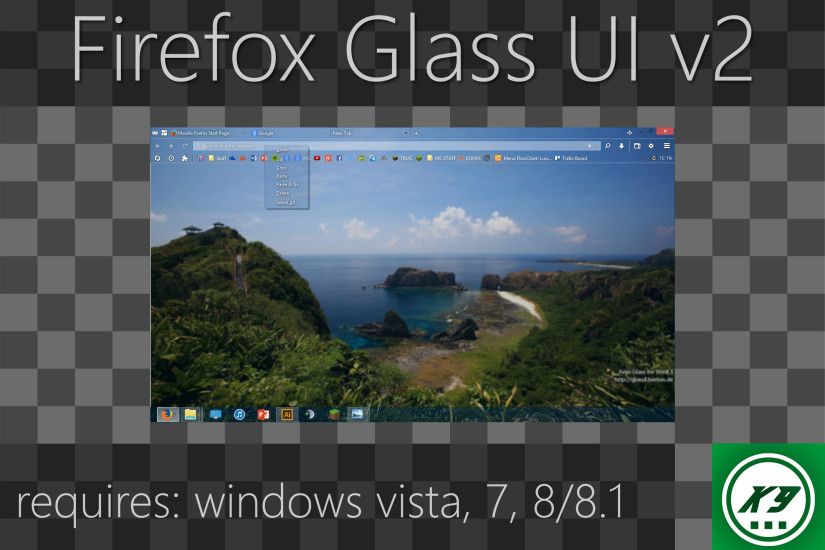 ... Firefox Glass UI v2 - A Firefox Theme by dAKirby309