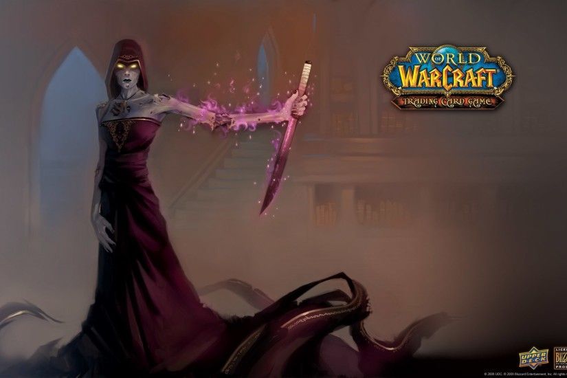Video Game - World Of Warcraft Undead Warlock (World of Warcraft) Fog  Wallpaper