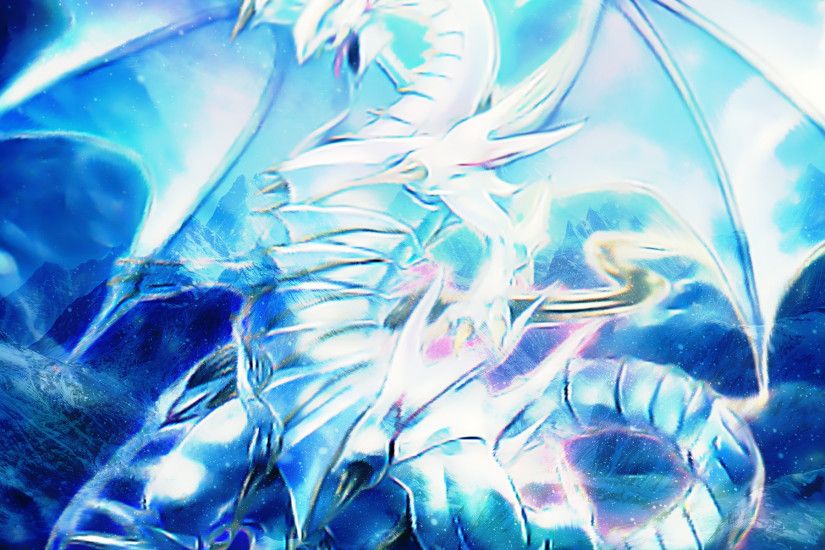 ... Blue-Eyes Spirit Dragon Wallpaper by Maniacsurvivor