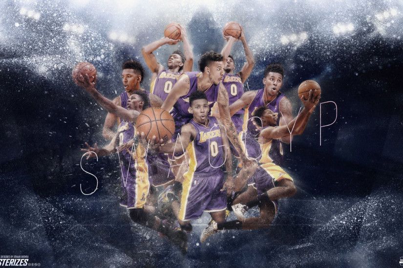 Nick Young LA Lakers 2014-2015 Wallpaper