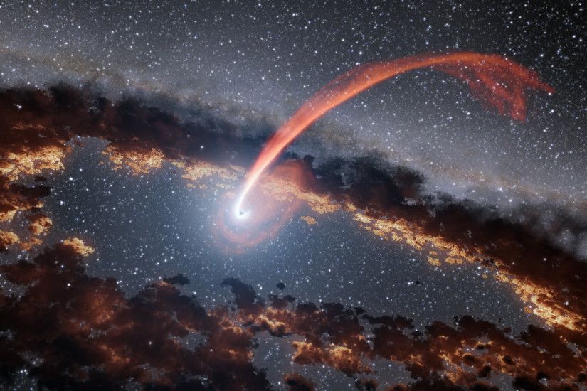 Studies Find Echoes of Black Holes Eating Stars