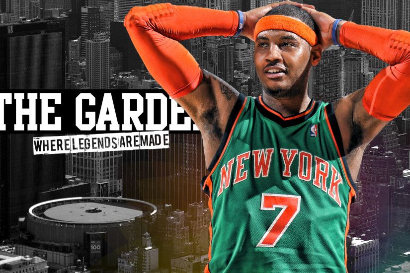 Carmelo Anthony The Garden by IshaanMishra