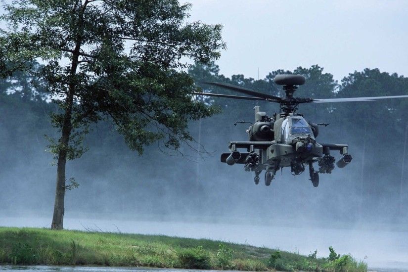 Boeing AH-64 Apache Helicopter | 1920 x 1080 ...