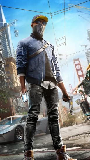 download watch dogs 2 wallpaper 1080x1920 for 4k