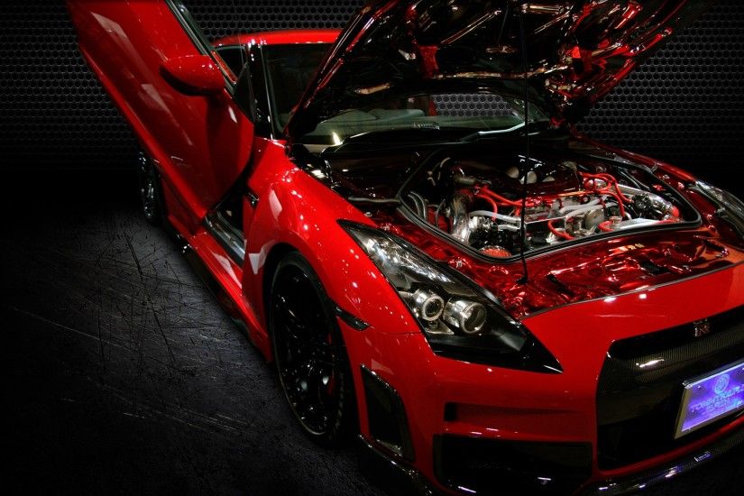 Nissan GTR Red Car Tuning wallpaper 2560x1600 17568