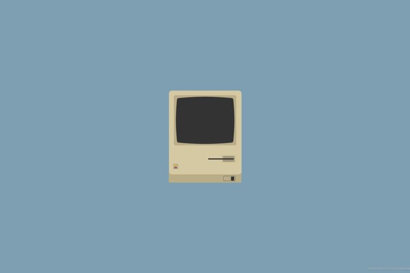 Minimal Oldschool Mac for 1920x1200
