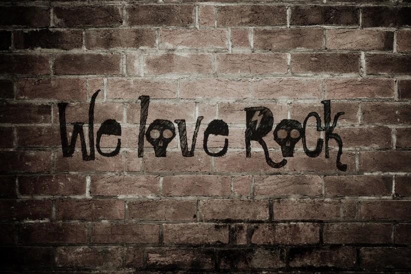 We love rock ROCK N ROLL HD wallpaper