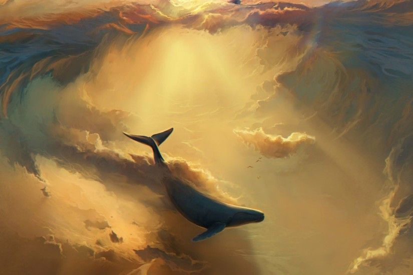 flying whale - Google Search