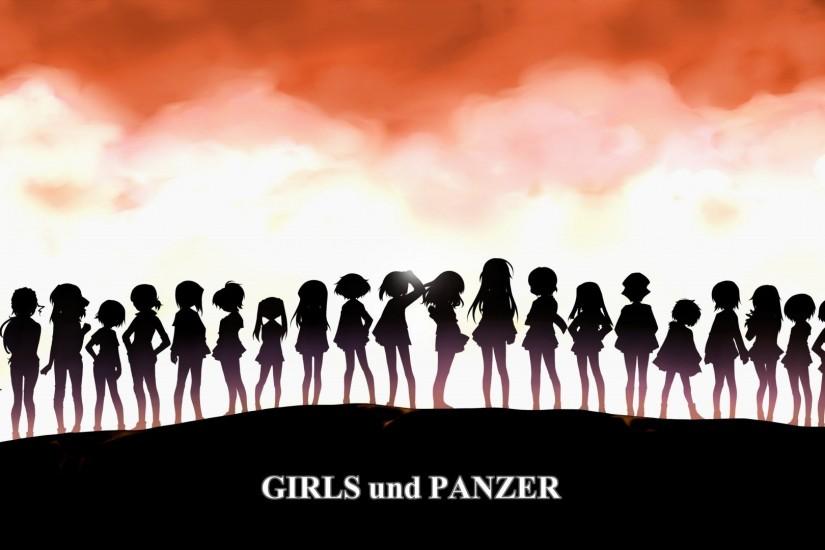 Girls und Panzer Anime Poster