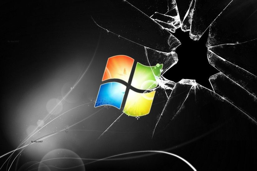 Windows Cracked Screen Computer Backgrounds