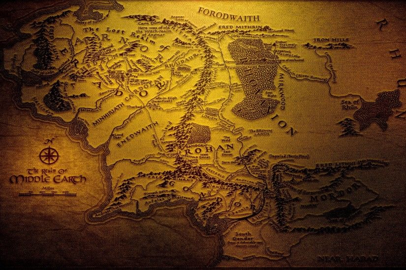 ... Earth - The Lord of the Rings HD Wallpaper 1920x1200