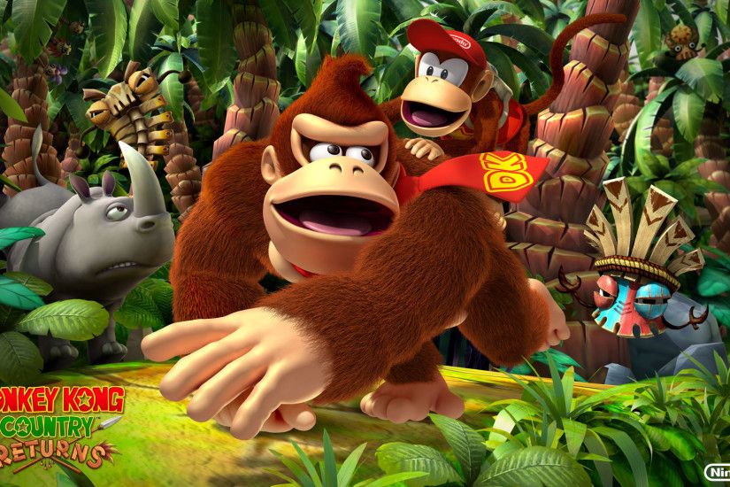 Donkey Kong Country Returns 1080p Wallpaper ...