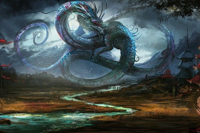 Dragon Fantasy Wallpaper Wallpaper