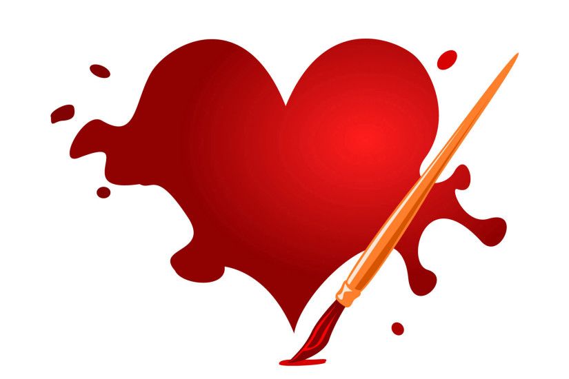 love heart artwork painting download images of love desktop wallpapers