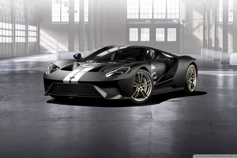 2017 Ford GT Heritage Edition HD Wide Wallpaper for 4K UHD Widescreen  desktop & smartphone