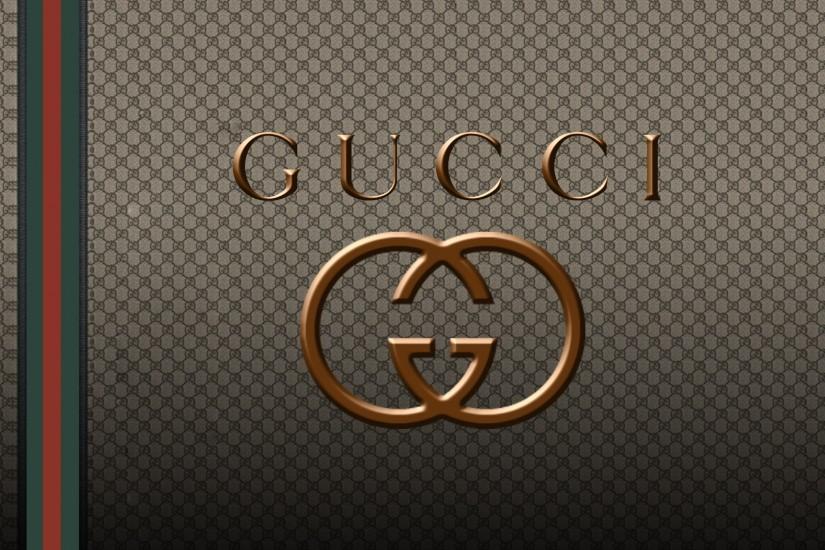 Gucci logo wallpapers HD pictures images.