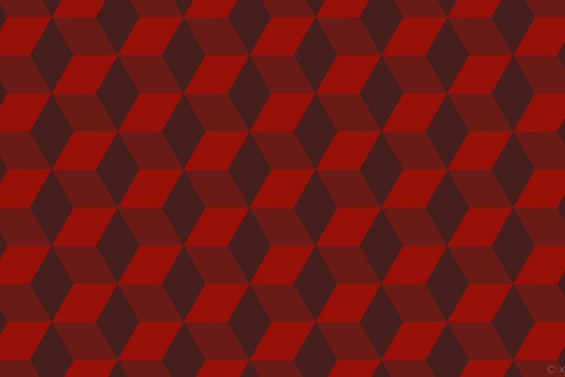 wallpaper 3d cubes red dark red #971109 #6b1b16 #461f1c 210Â° 126px