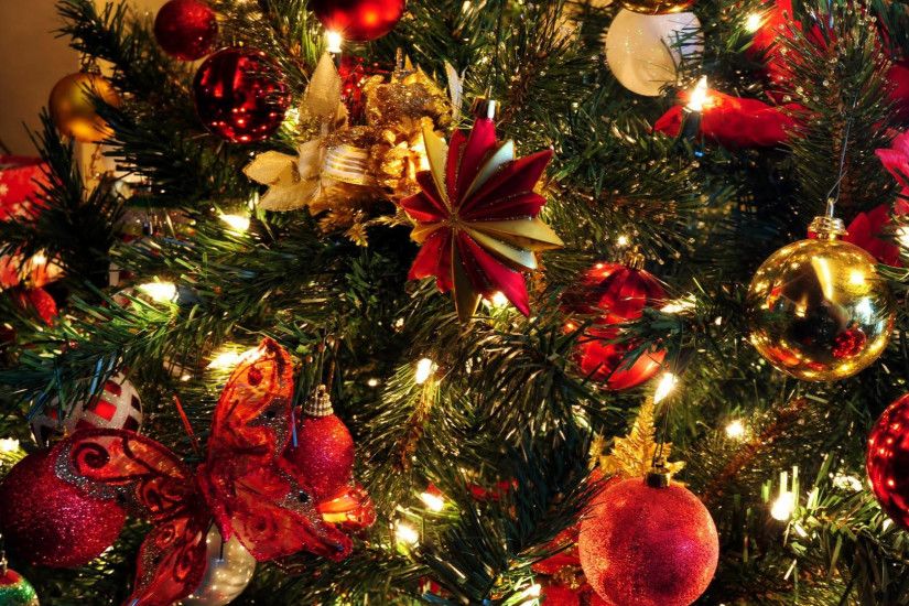 Christmas Tree Close-Up 3840x2160 wallpaper