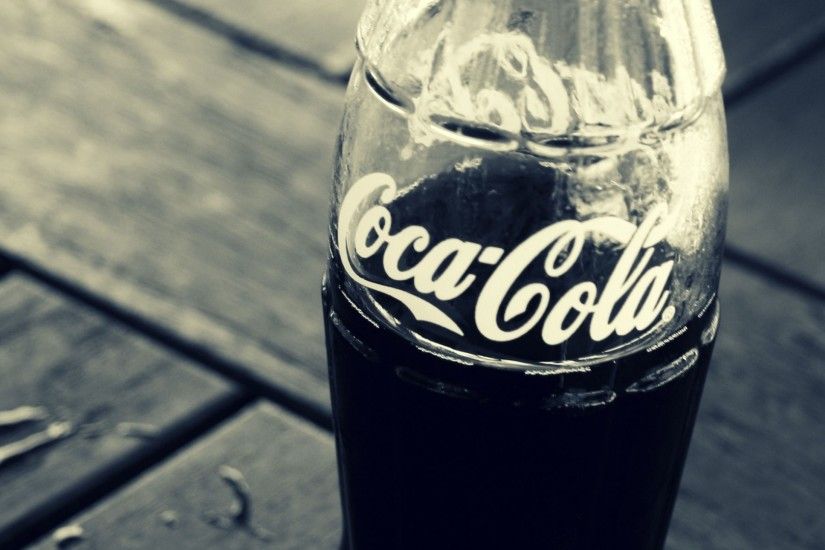 coca-cola, drink, bottle