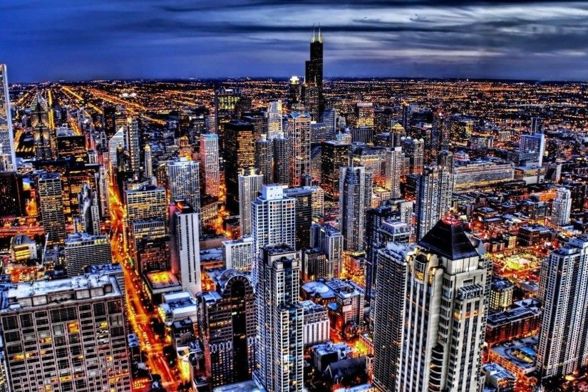 Chicago City Skyscraper Wallpaper