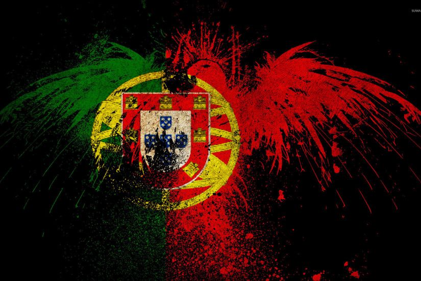 Flag of Portugal wallpaper