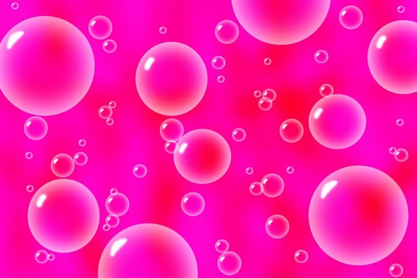 Bubbles On Pink Background Free Stock Photo HD - Public Domain .