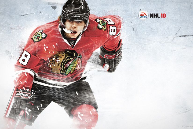 Patrick Kane NHL10 cover picture