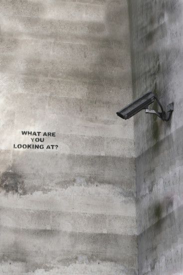 Banksy Surveillance Camera Android Wallpaper. Banksy Surveillance Camera  Android Wallpaper